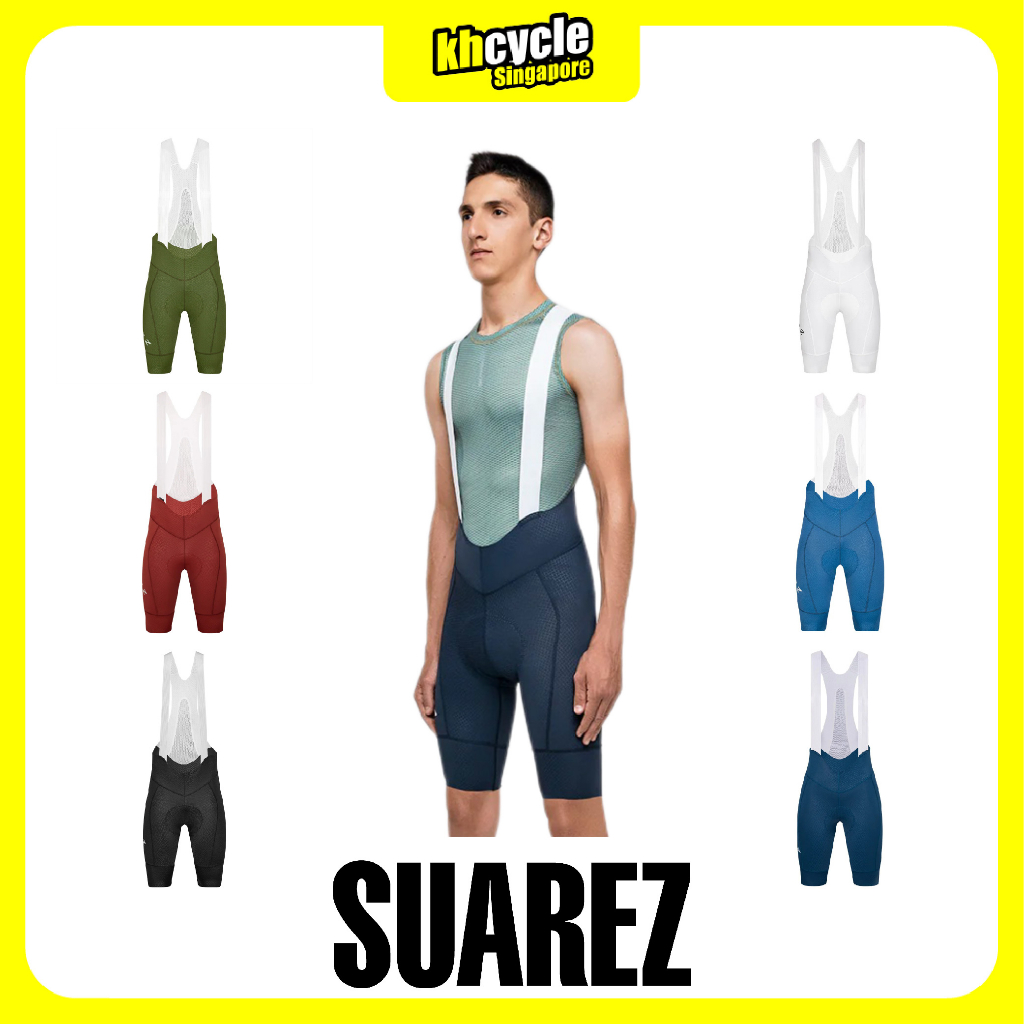 SUAREZ Pro Hard Men Shorts with Bib